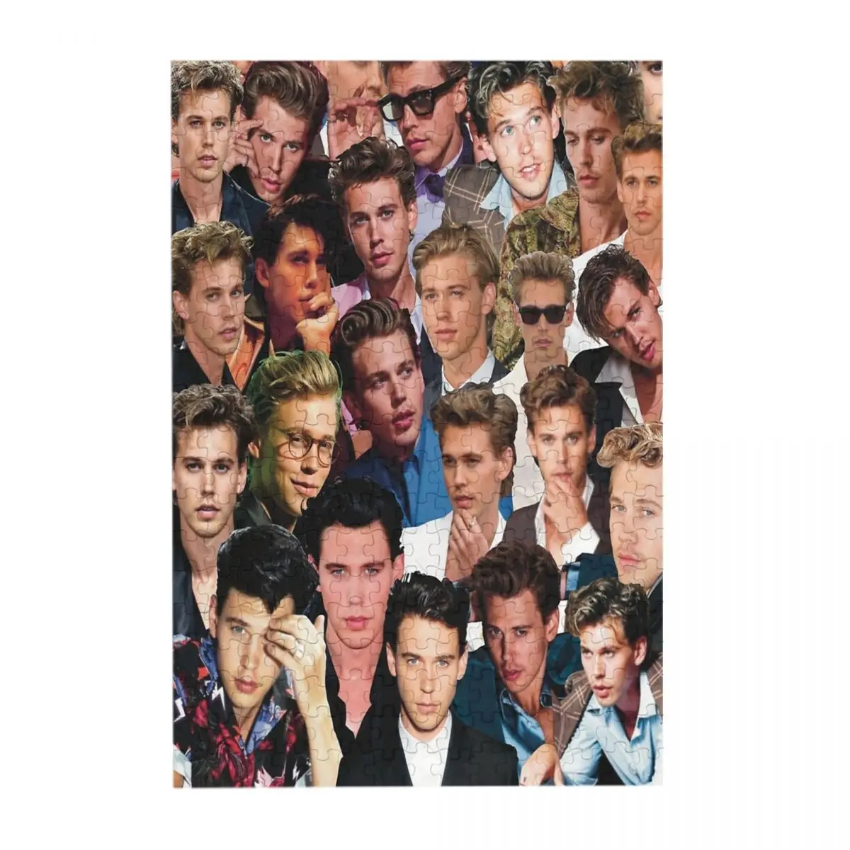 Austin Butler Photo Collage Wooden Puzzles for Children Jigsaw Puzzles 300 Pieces Educational Toys Gift for Kids