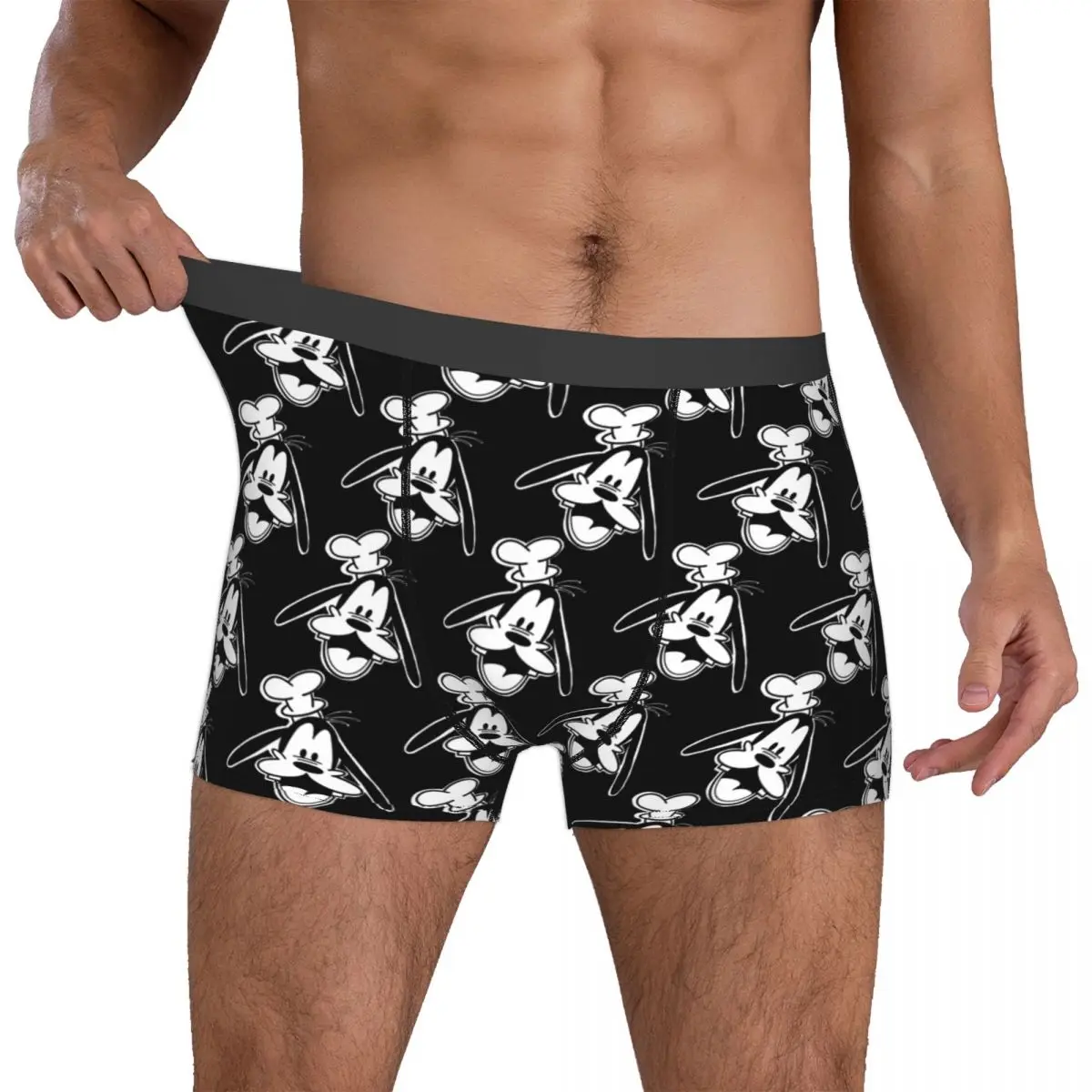

Custom G-Goofyes Boxer Shorts For Men 3D Print Cartoon Underwear Panties Briefs Stretch Underpants