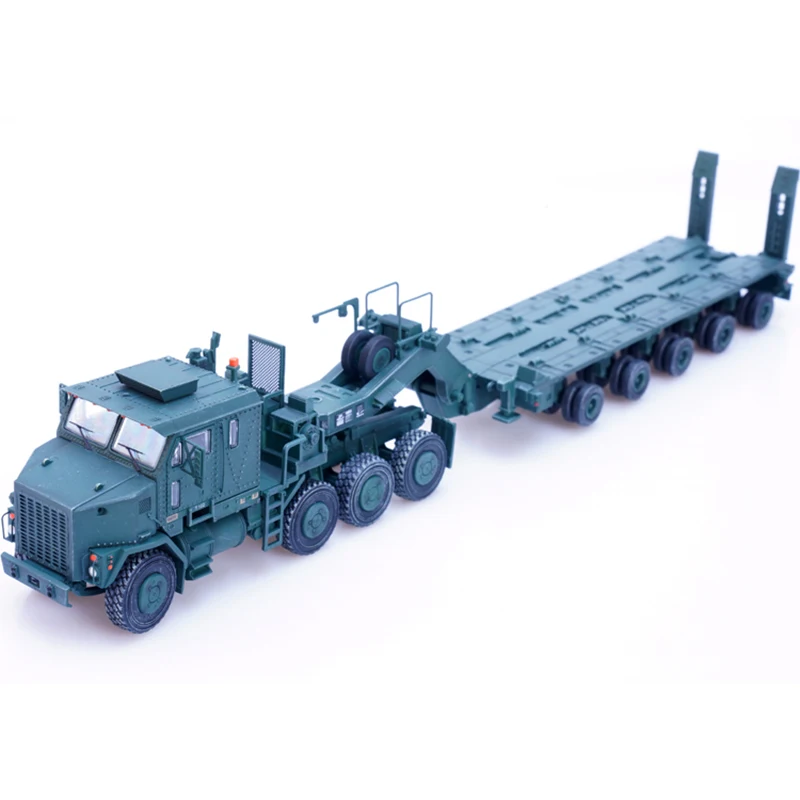 3colors American Oshkosh M1070 Heavy Transporter Alloy Vehicle 1/72 Scale Finished Military Model Toy Collection Ornament