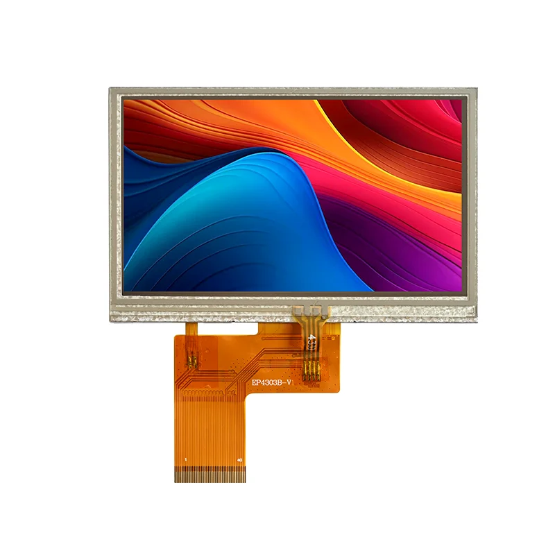 4.3 inch IPS TFT LCD Display 480x272 Resolution With Capacitive Touch Screen NV3047 Driver 40Pin