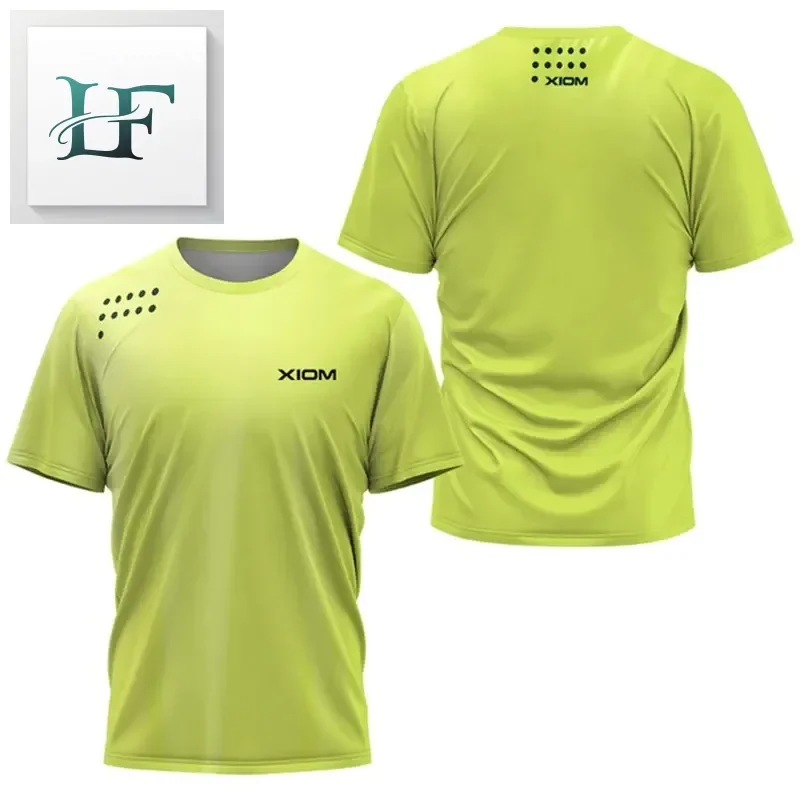 التدرج نمط الرجال تنس طاولة تي شيرت جديد الرجال الصيف تنس الريشة تي شيرت أعلى تنس الطاولة نادي سريعة الجافة قصيرة الأكمام #5