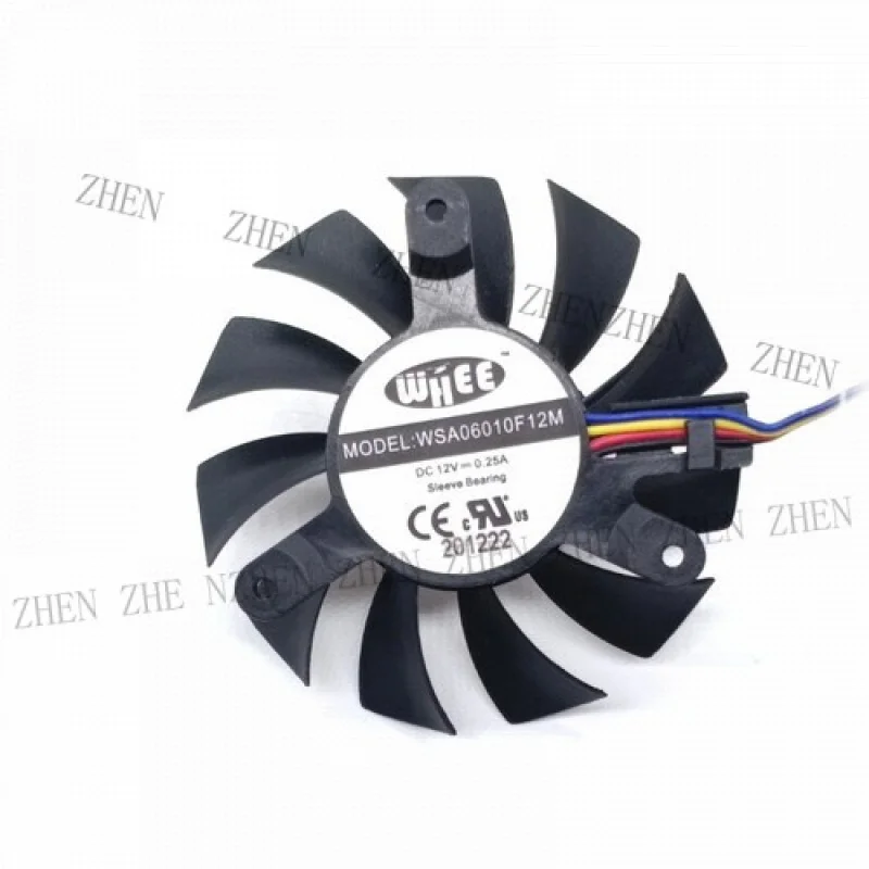 

Y For WHEE WSA06010F12M 0.25A 12V Motherboard CPU Cooling Fan 4Pin