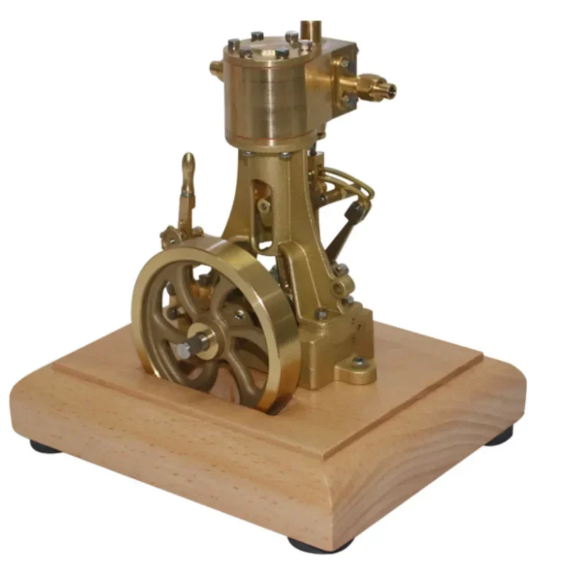 

Vertical Single Cylinder Steam Engine Model Vintage Double-acting Reciprocating Steam Engines Toy