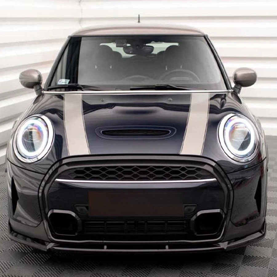 

For Mini Cooper S F56 Carbon Fiber Small Surround Front Lip Side Skirt Rear Lip Body Kit Accessories