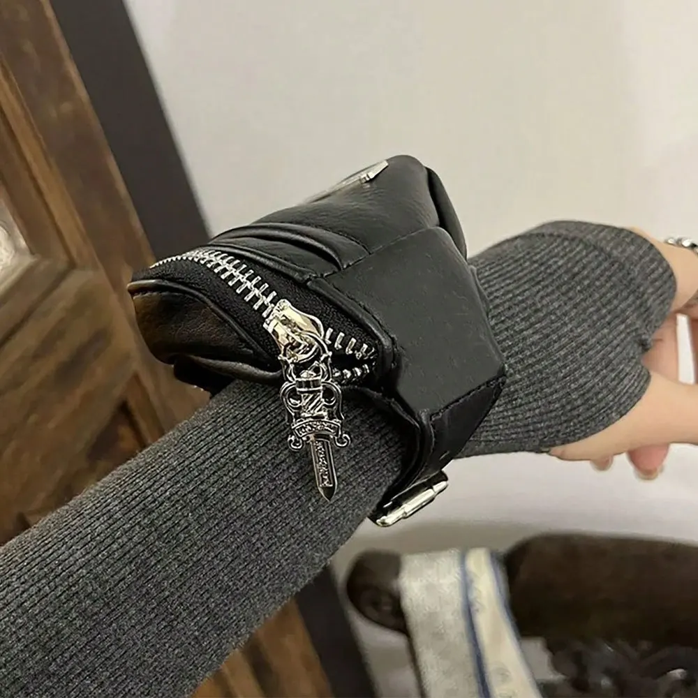 موضة جديدة حقيبة المعصم شخصية Y2K نمط محفظة نسائية للعملات المعدنية فتاة حار نمط قسط المتخصصة تصميم حقيبة الرسغ ، حقيبة الخصر للمرأة