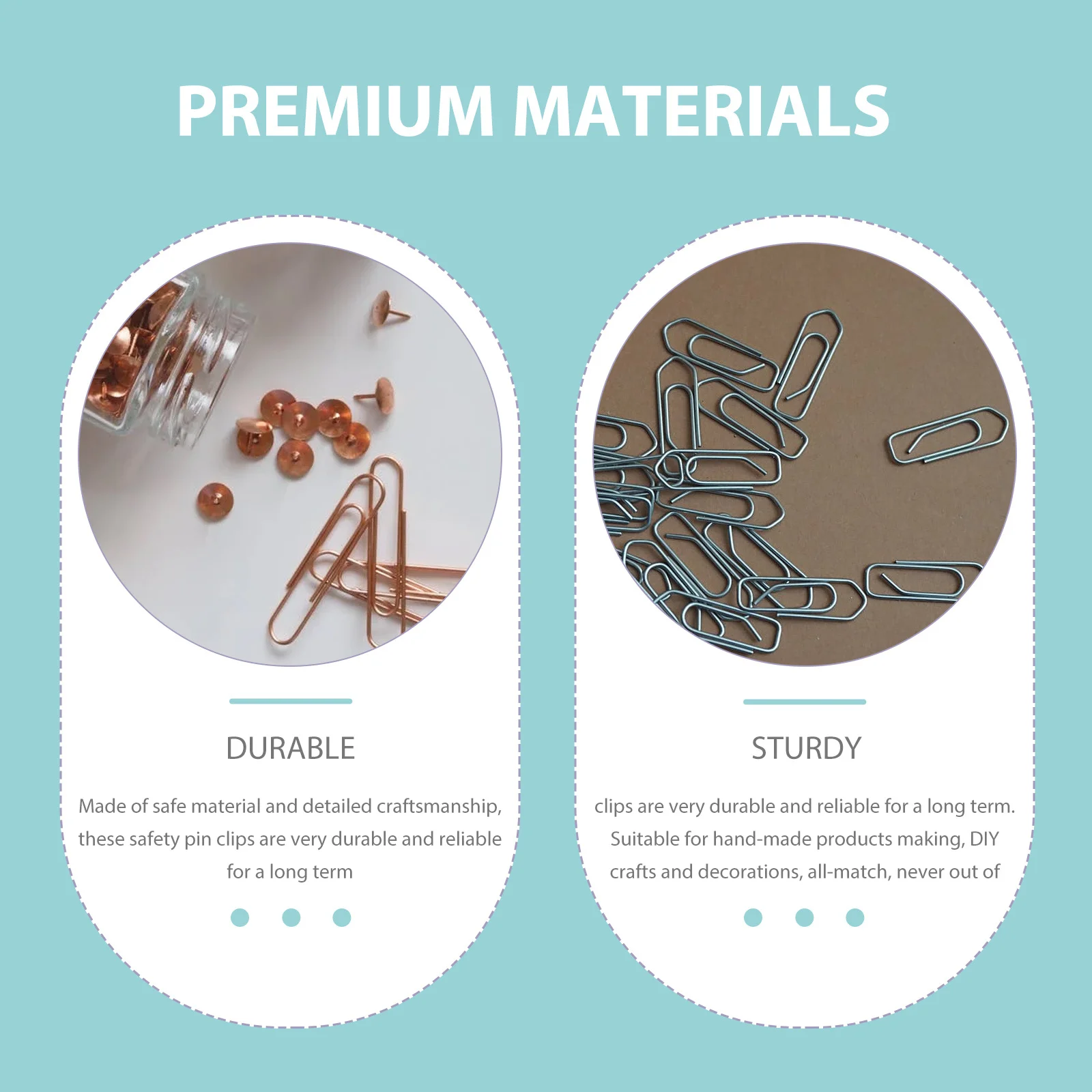 

100pcs Colorful Safety Pins For Diy Craft Making Durable Sewing Pin Clips Multipurpose Jewelry Brooch Fixing Tools