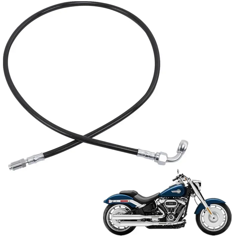 

For Harley Softail Fat Boy Breakout Sport Glide Low Rider ST Street Bob 114 2018-2023 Motorcycle 10/12/14 inch Brake Line Hose