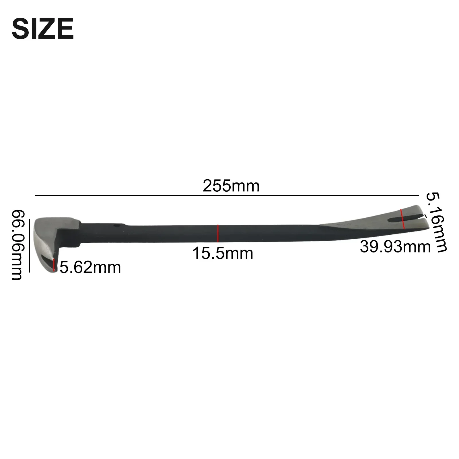 Extractor Tool Nail Puller Versatile Nail Puller Precision-honed Claws Time-saving Effort-saving For Woodworking