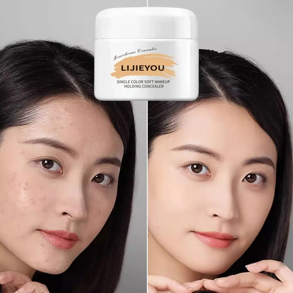 Full Coverage Waterproof Concealer Cream Long Lasting Hydrating Tattoo Acne Scar Dark Circle Spot Cover Face Contour Makeup