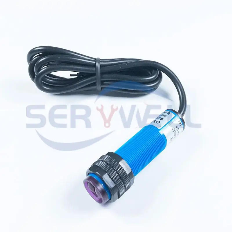 GS38-N DC6-36V 300mA 3-wire NPN لا كشف المسافة 10 سنتيمتر الكهروضوئية مفتاح مستشعر كاشف 18 مللي متر القطر