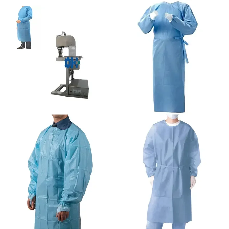 Ultrasonic Welding Machine for Non-woven Surgical Gown and Sleeve