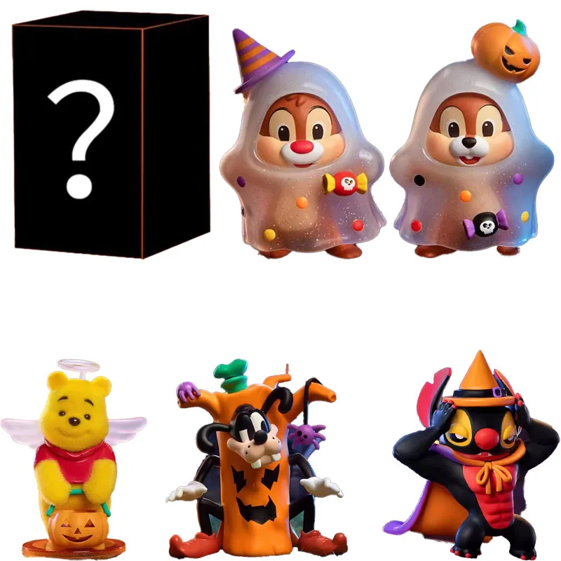 

TOPTOY Disney слепая коробка Хэллоуин Фэнтези Ночь Серия фигурка аниме слепая коробка Соберите детские игрушки Gues Bag Mystery Box подарки