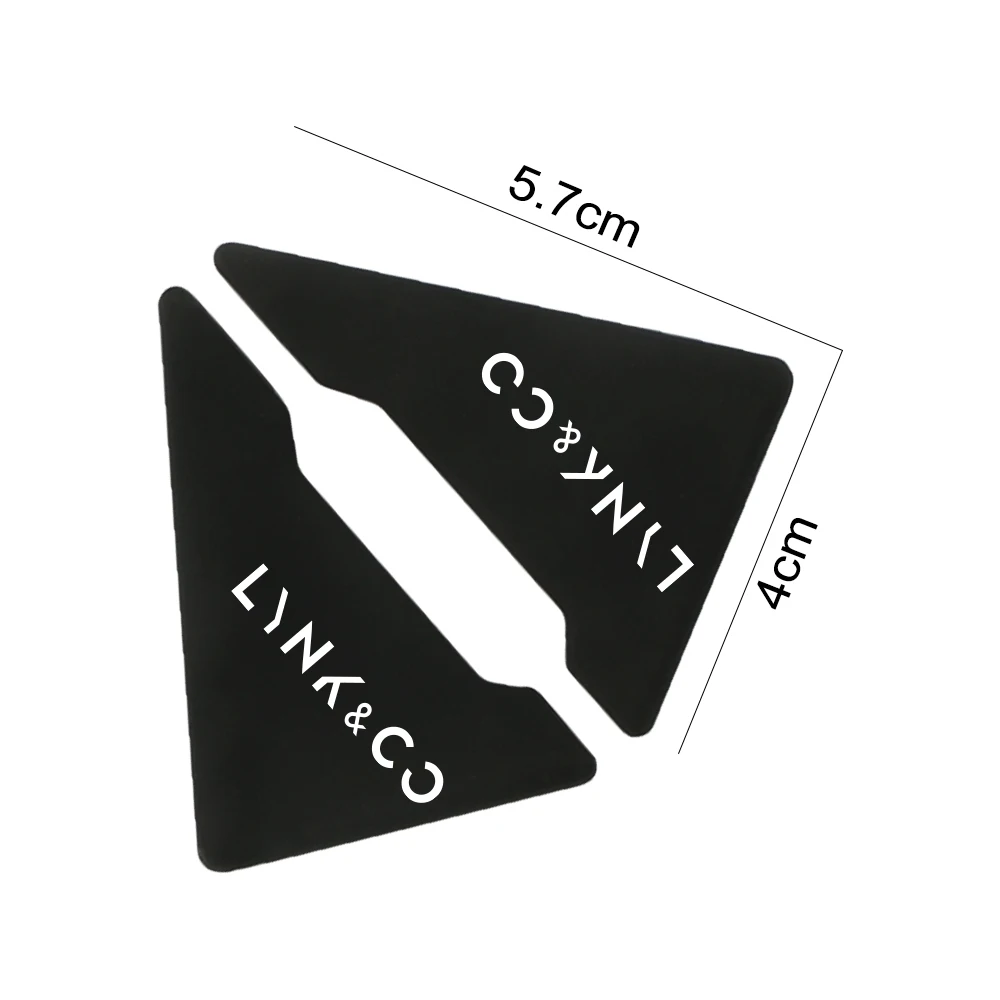 2 قطعة باب السيارة الزاوية المضادة للخدش الغطاء الواقي اكسسوارات السيارات الداخلية لجيلي لينك & co 01 05 03 09 02 04 06 07 08 #6