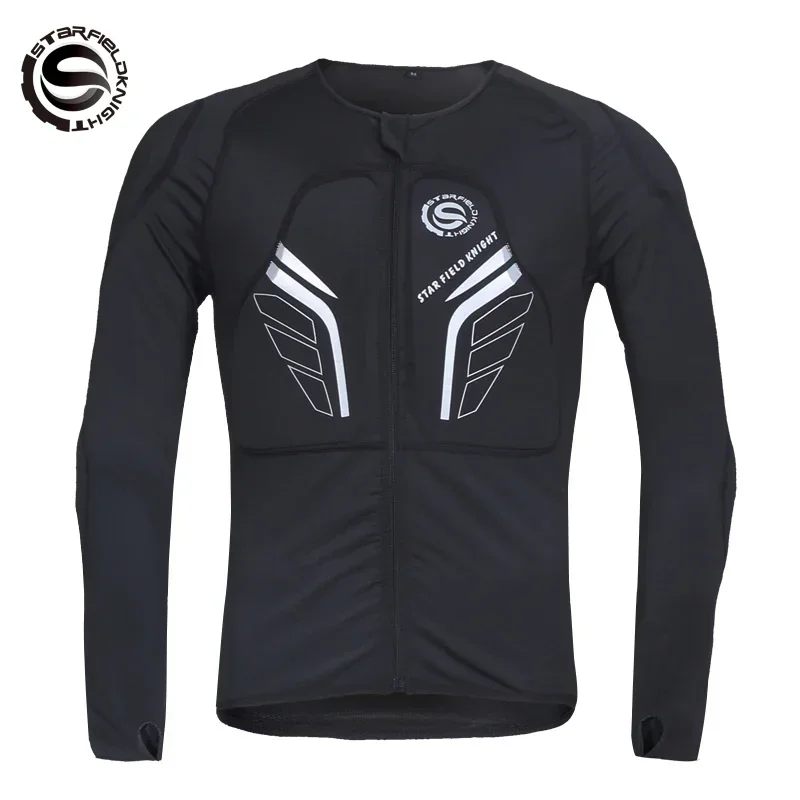 

Summer Breathable Motorcycle Jacket Armor Men Moto Protection Motorbike Motocross Racing Soft Jackets Full Body Protective Gear