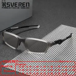 Fashion Sport Photochromic Reading Glasses Men Women Single Focus Presbyopic Glasse Prescription Glasses Frame Eyewear KSVEREN