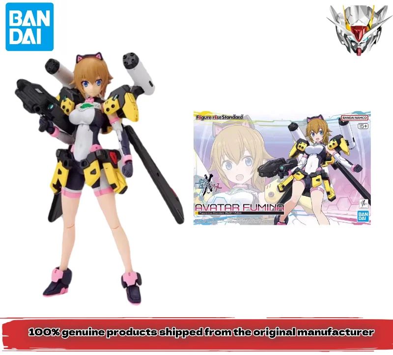 100% authentique, en stock, figurine Bandai Figure-rise FRS, avatar virtuel Bunna Mecha Girl Gundam Metaverse, ornement de boîte cadeau