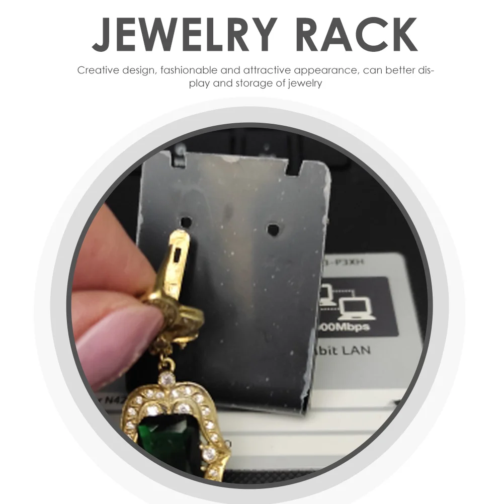 10 قطعة حامل عرض قلادة القرط حامل مجوهرات أكريليك منظم ديكور متعدد الاستخدامات حامل عرض المجوهرات