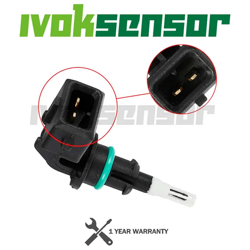 Car Air Intake Charge Temperature Sensor For BMW 116d 118d 318d 325d 330d 320d 520d 525d 530d 535d 635d 740d 745d 18d 20d 30d 35