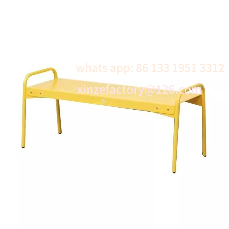 

Customizable Outdoor Leisure Park Bench Coffee Shop Milk Tea Rest Stool Bench Coffee Shop Gym Seat