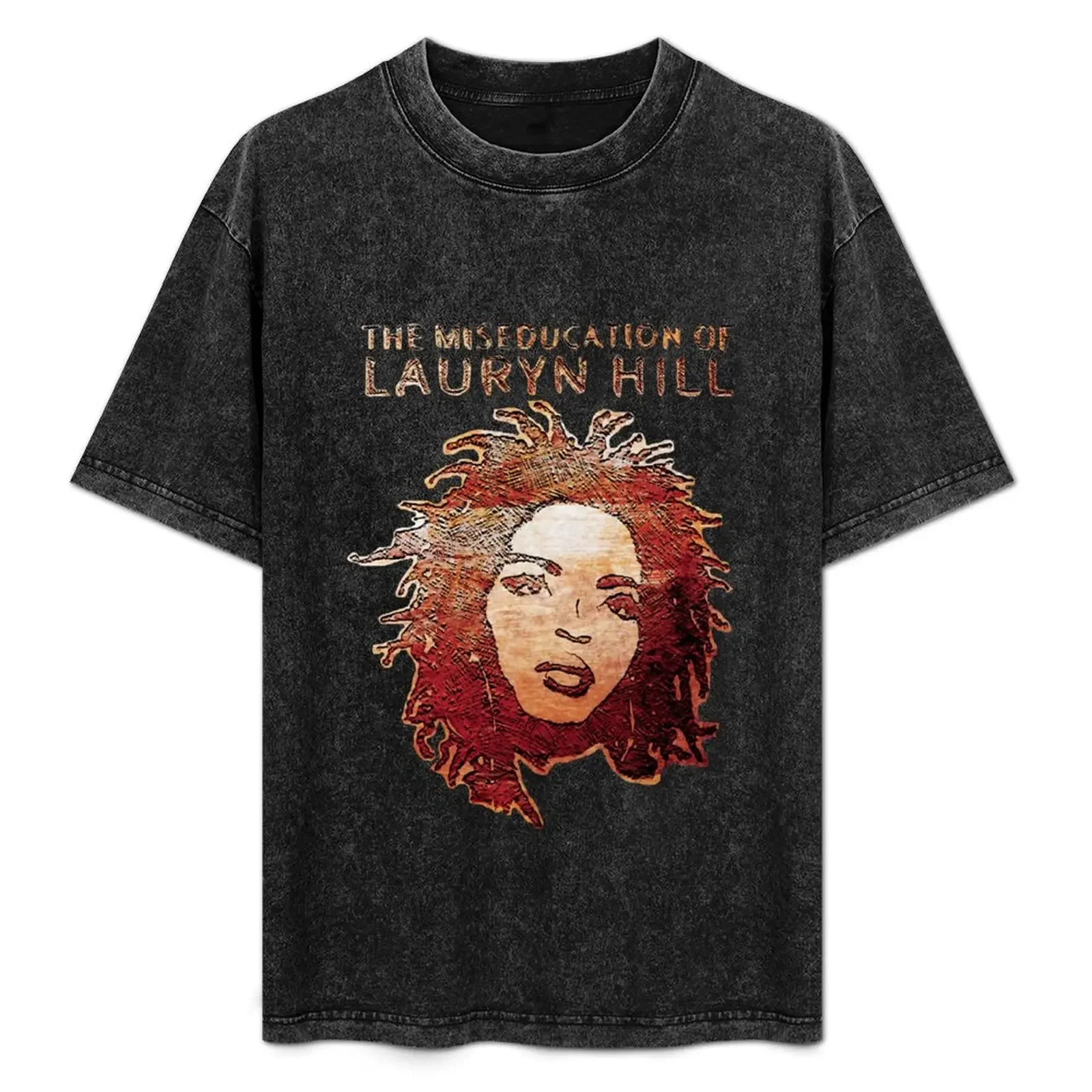 

Retro Famous Lauryn Hill's Hair 90s Hip Hop T-Shirt Basic Comfort Fit T-Shirt for Men