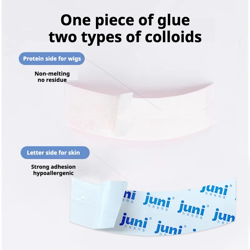 JUNI Wig Adhesive，Biological protein，Waterproof, sweatproof, and oil-resistant，50 Newtons