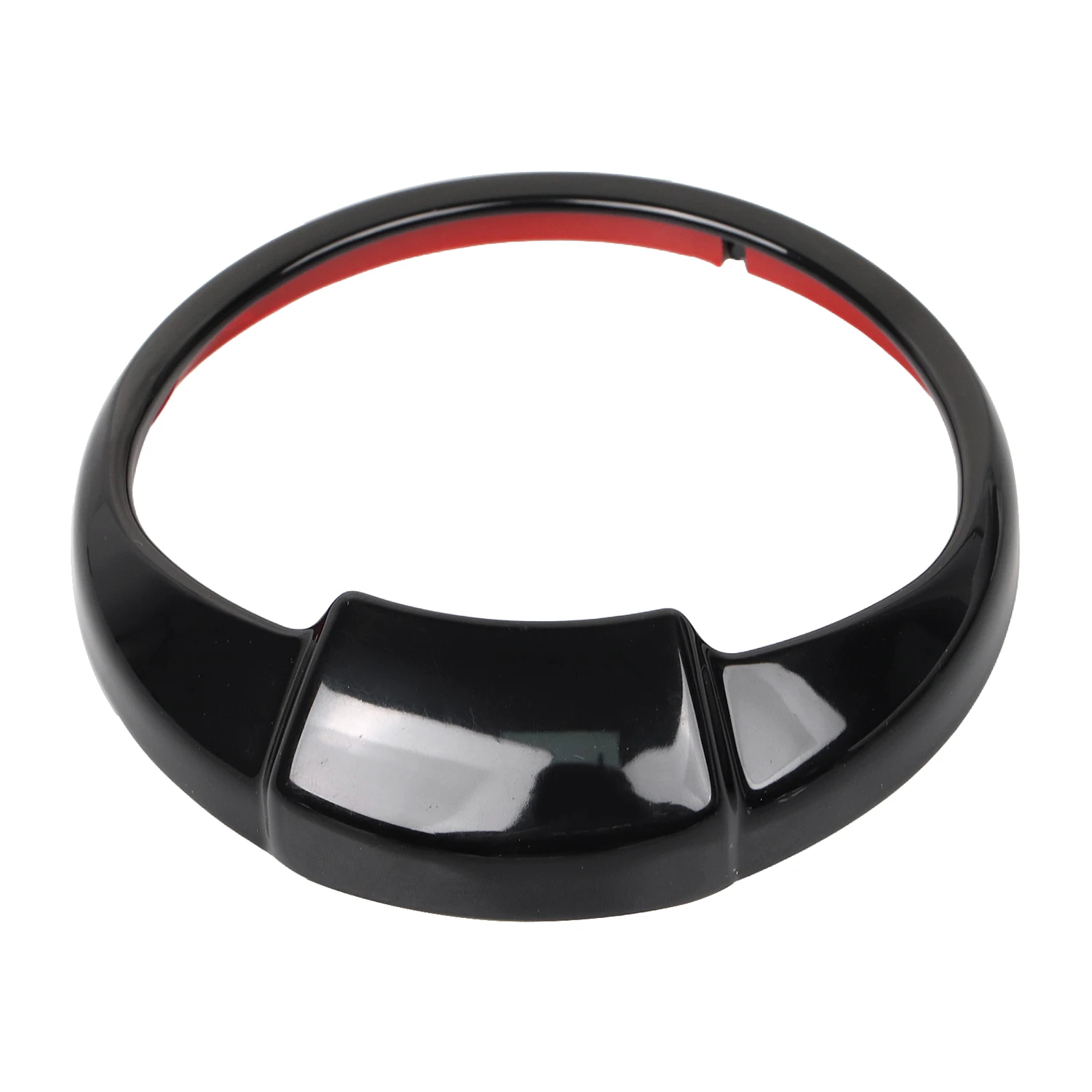 Motorcycle 5" Gloss Black Speedometer Gauge Bezel For Harley Heritage Softail Classic FLSTC Dyna Road King Fat Boy Night Train view 2