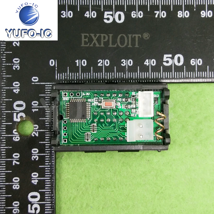 السفينة حرة 3 قطعة أربعة بت Led تيار مستمر العرض المزدوج الجهد مقياس التيار الكهربائي رئيس DC0-33.00V/0-999.9ma-3a متغير الدقة