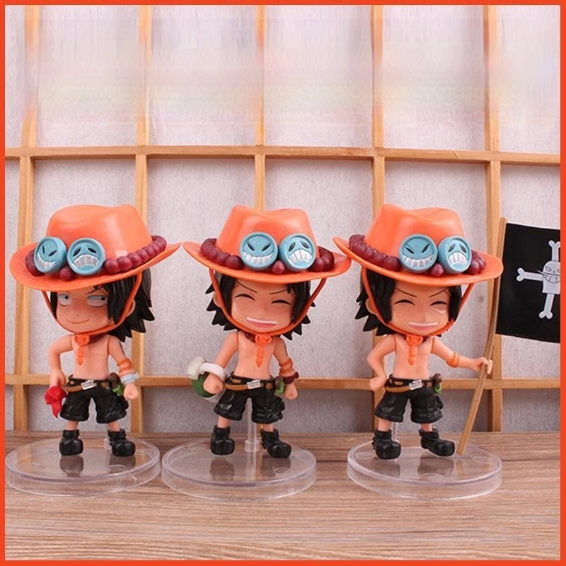 Figurine en PVC One Piece pour garçon, Boa Hancock, Monkey D Luffy, Roronoa, Zoro, Chopper, Anime, Version, Série Q, Ensemble de jouets modèles en sac, Cadeau