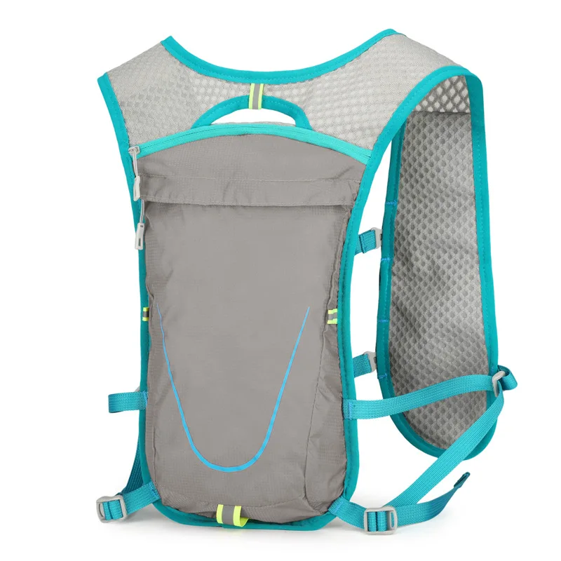 Ultra-light cross-country marathon sports hiking backpack, outdoor running fitness bag, 5L breathable backpack