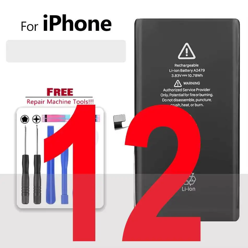 

2815Mah Environmentally Friendly Reliable Replacement Mobile Phone Battery For Apple Iphone 12