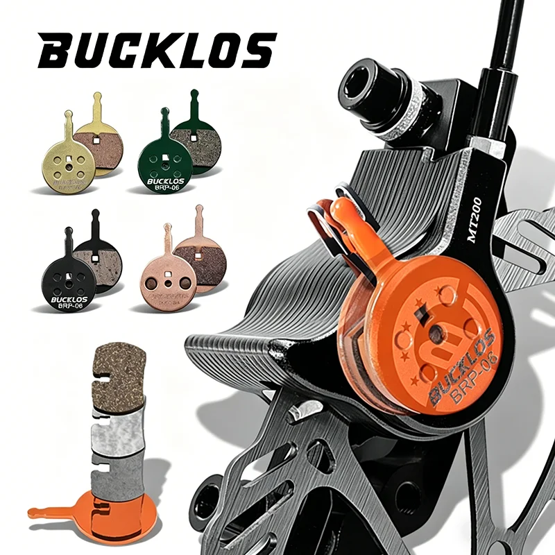 

BUCKLOS Bike Brake Pad Hydraulic RESIN/CERAMIC/Metallic Disc Brake Pad Wear-resistant MTB Bike Brake Pad for SRAM AVID Bike Part