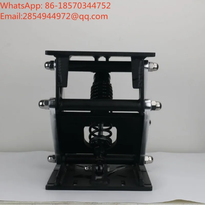 Marine Seat Shock‑absorbing Base Height‑adjustable Bottom Bracket for RV Vessel Seat Shock Absorber