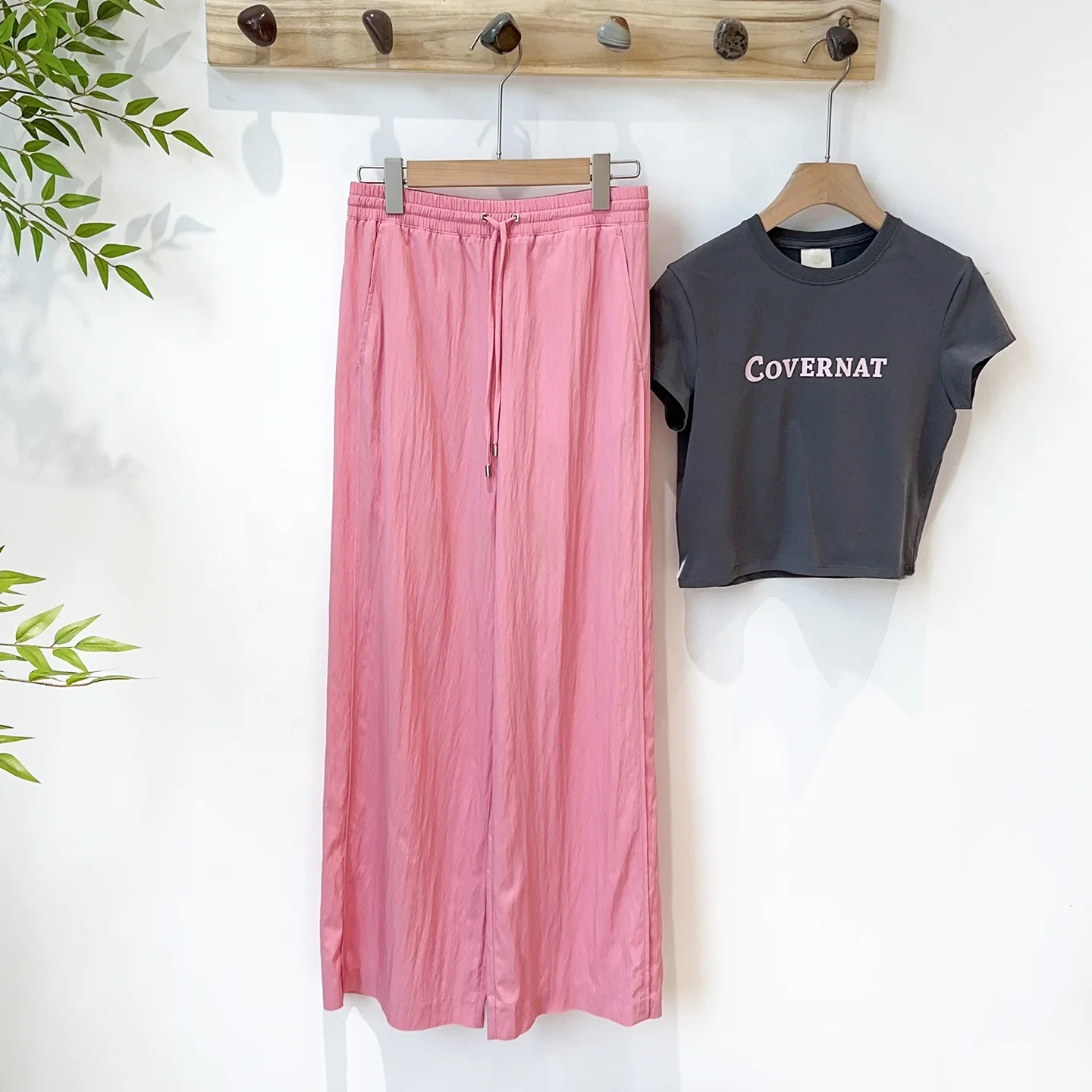 Mimifa CC Original ample décontracté jambe large pantalon polyvalent confortable nouveau 25 Sle trajet Faion saison d'été matériel