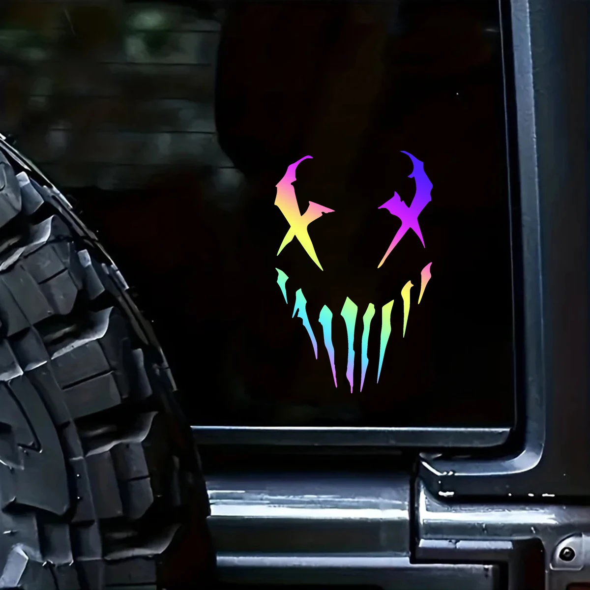 Demon Claws Naklejki motocyklowe Zbiornik paliwa motocykla Przednia osłona Owiewki boczne Dekoracja kasku Auto Okno Karoseria Naklejki winylowe