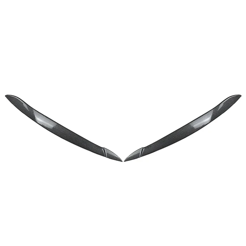 For BMW X5 E70 2008 2009 2010 2011 2012 2013 Car Headlight Lamp Eyelid Eyebrows Lid Cover Trim