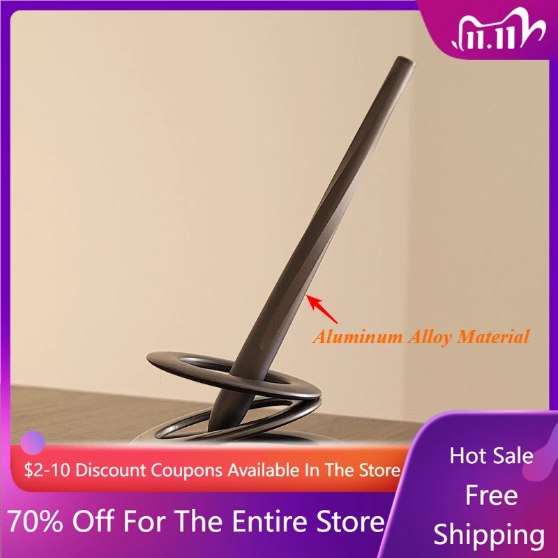 

Гелевые ручки из алюминиевого сплава с магнитной левитацией, роскошный подарок, держатель для ручек, бизнес-офис, каваи, канцелярские принадлежности, каллиграфия, ручка-роллер