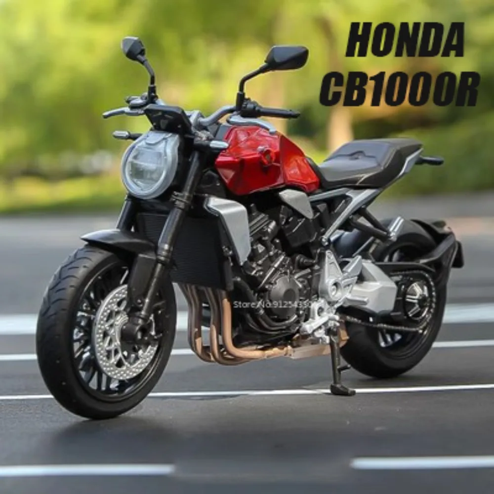 

1/12 масштаб HONDA CB1000R игрушка модель мотоцикла масштаб литая статическая модель мотоцикла игрушки для детей подарок Коллекционирование украшений