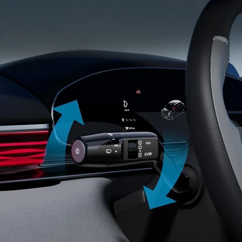 

Steering Column Gear Protector Cover & Wiper Lever Decor Cap Interior Accessories for 2026 New ZEEKR 7X