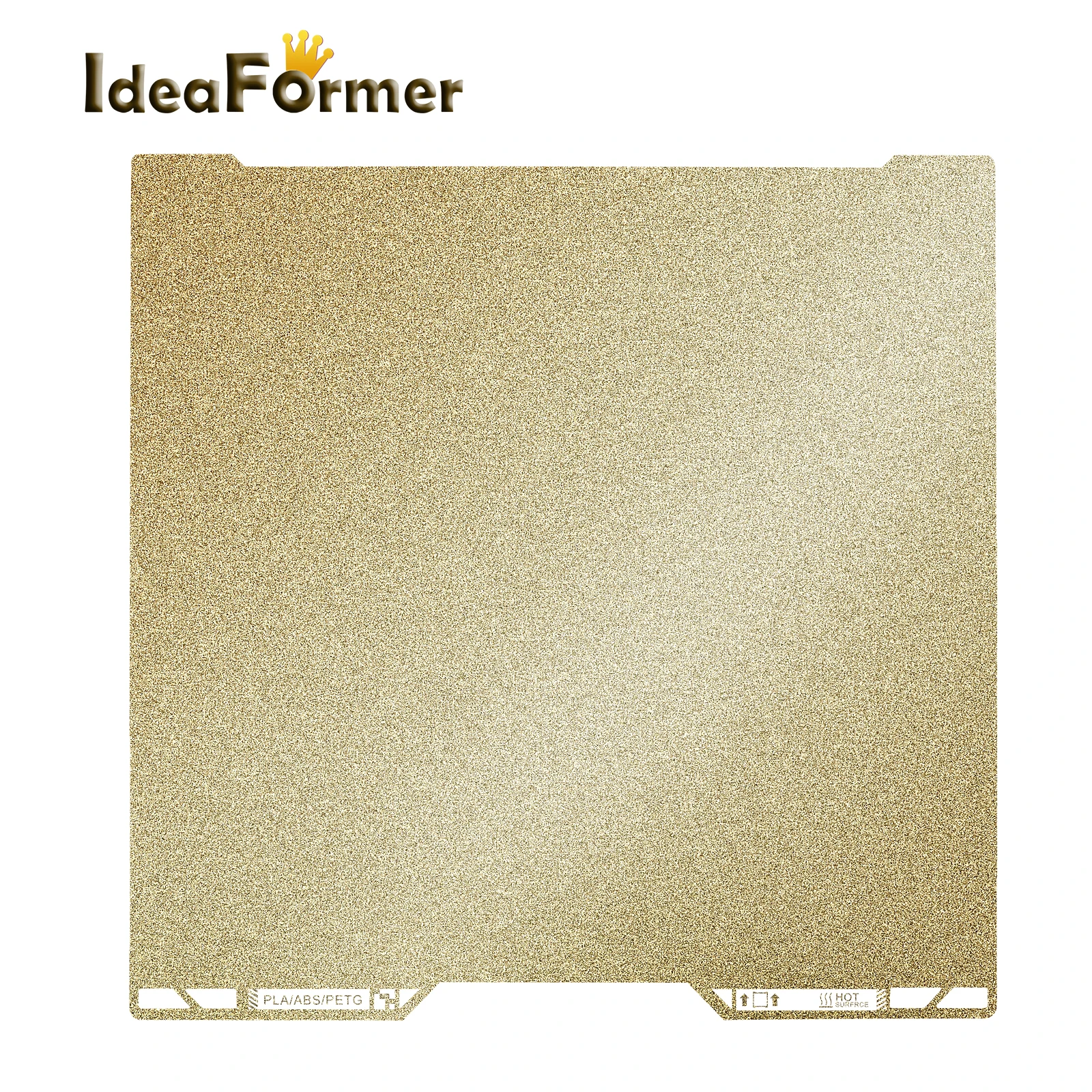 

Ideaformer 347x355mm PEI Spring Steel Build Plate for Bambu Lab H2S H2D 3D Printer hot bed