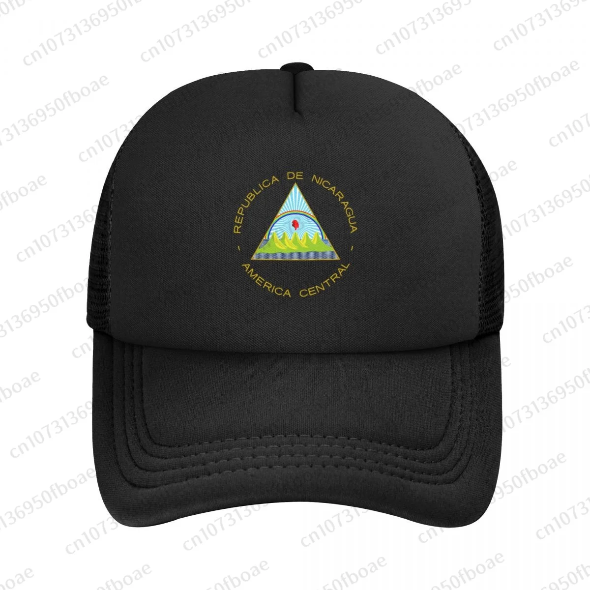 Coat Of Arms Of Nicaragua Baseball Cap Women Men Classic Hiking Hat Sport Breathable Golf Hats