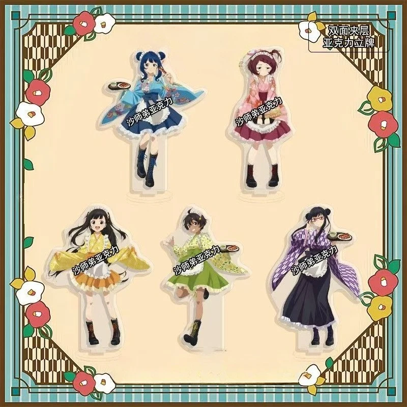 أنيمي جعل البطلة جا أوسوجيرو! الأجهزة الطرفية لمطعم آنا يانامي حامل أكريليك ليمون ياكيشيو لوحة واقفة ألعاب تشيكا كوماري #1