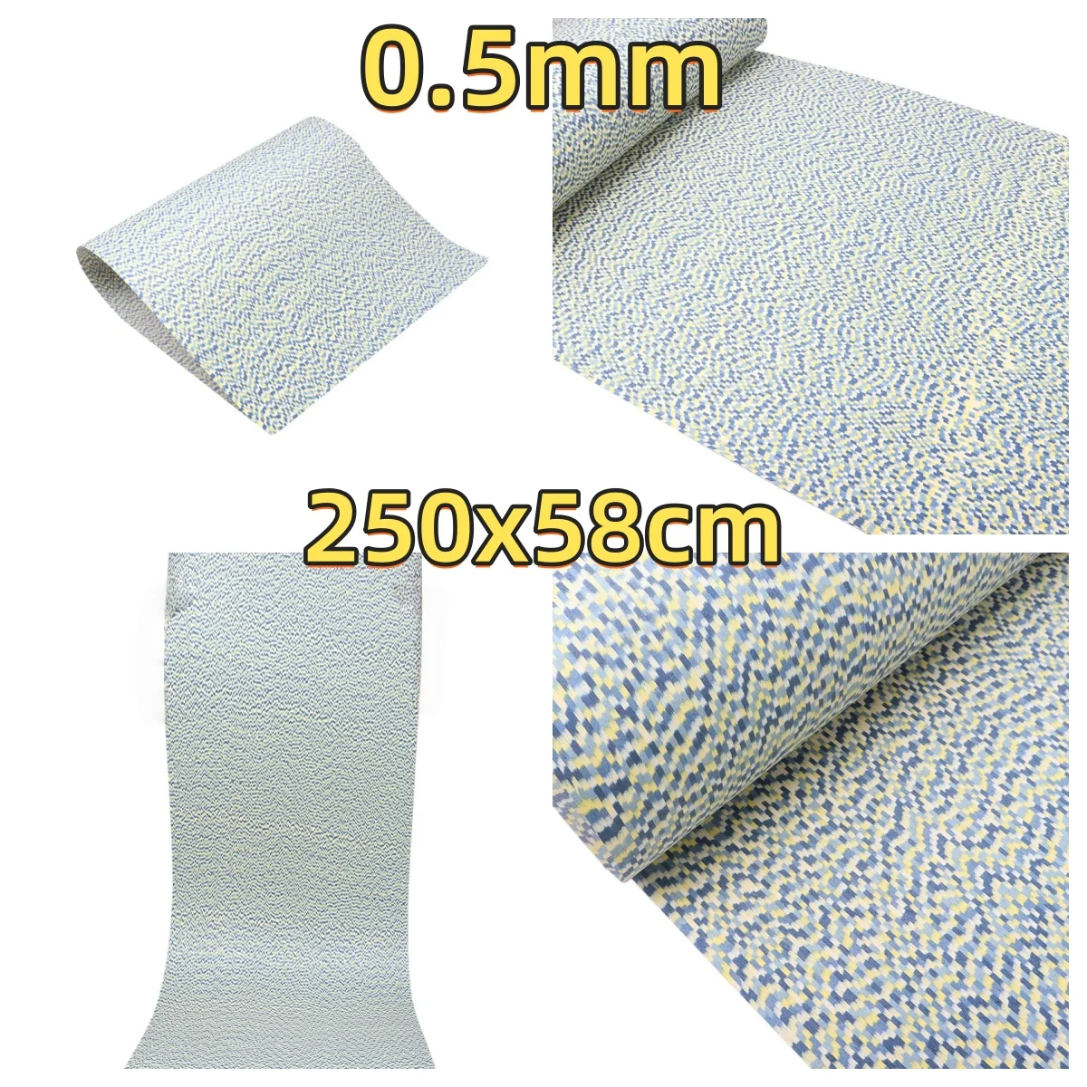 

Peacock Feather Engineered Veneer, 0.4-0.5mm, 250x58cm, For Wood Door Veneering & Artistic Creation.(Backing Non-woven Fabric)