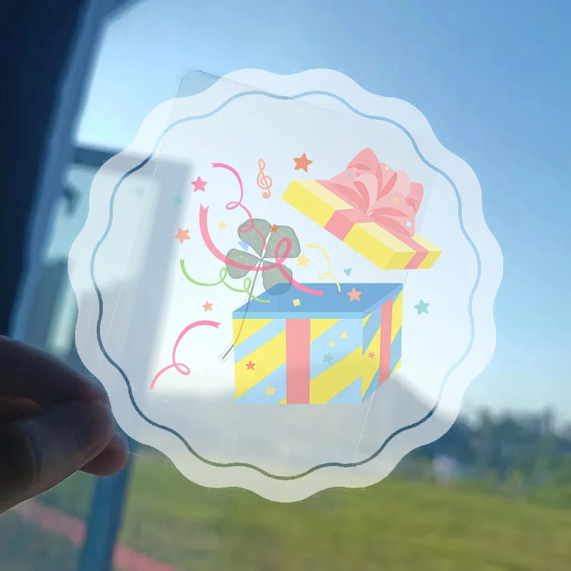 

1/5/10 шт. открытки Lucky Clover из натуральной травы, прозрачные открытки желаний для закладок