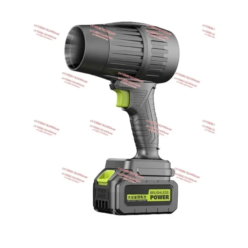 lithium battery blowing fan machine, dust removal Violent turbo fan, powerful hair dryer, industrial blowing blower