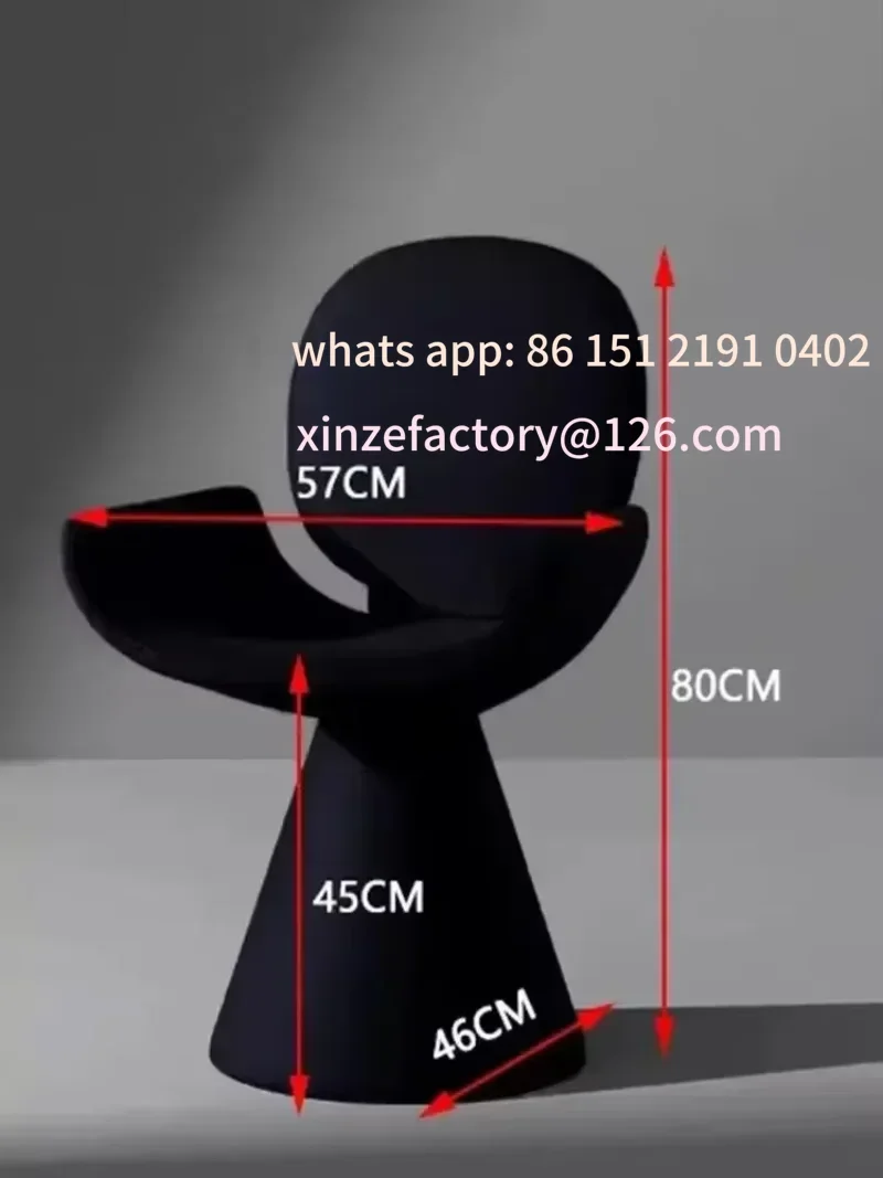 Customizable Dining Chair Black Modern Living Room Comfortable Armrest Chairs Dormitorio Luxury Cadeiras