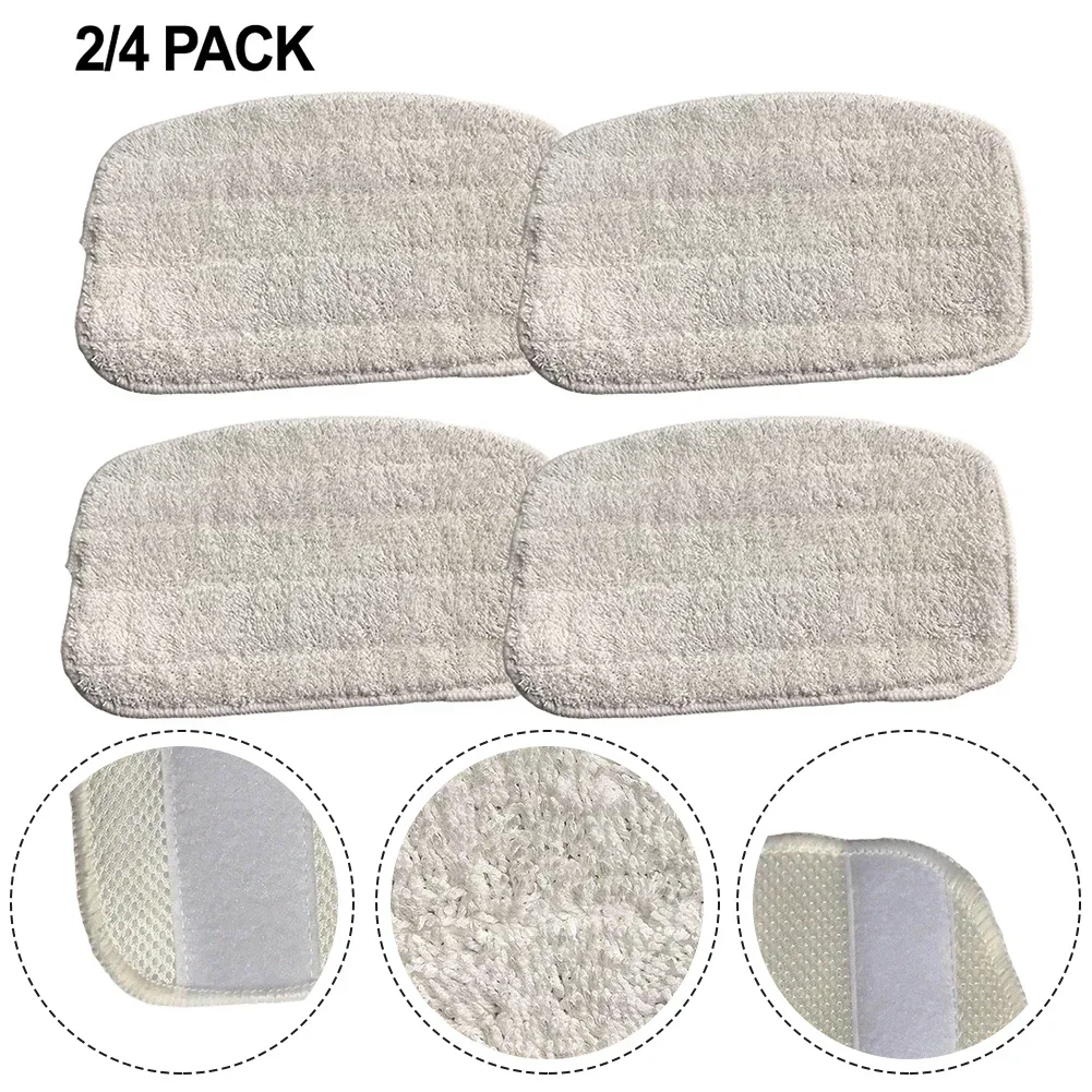 2/4pcs For Hoover AC36 Microfiber Mop Pads Washable Deep Clean Cleaning Appliance Accessories For Deep Floor Cleaning