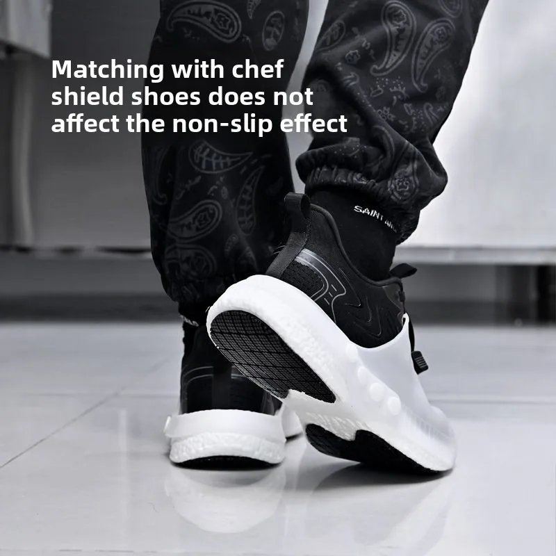 

Chef Shoes Kitchen Oil Water Proof Slip Resistant White Slip Food Grade Outer Wear Footwear Hotel Restaurant Unisex Comfortable