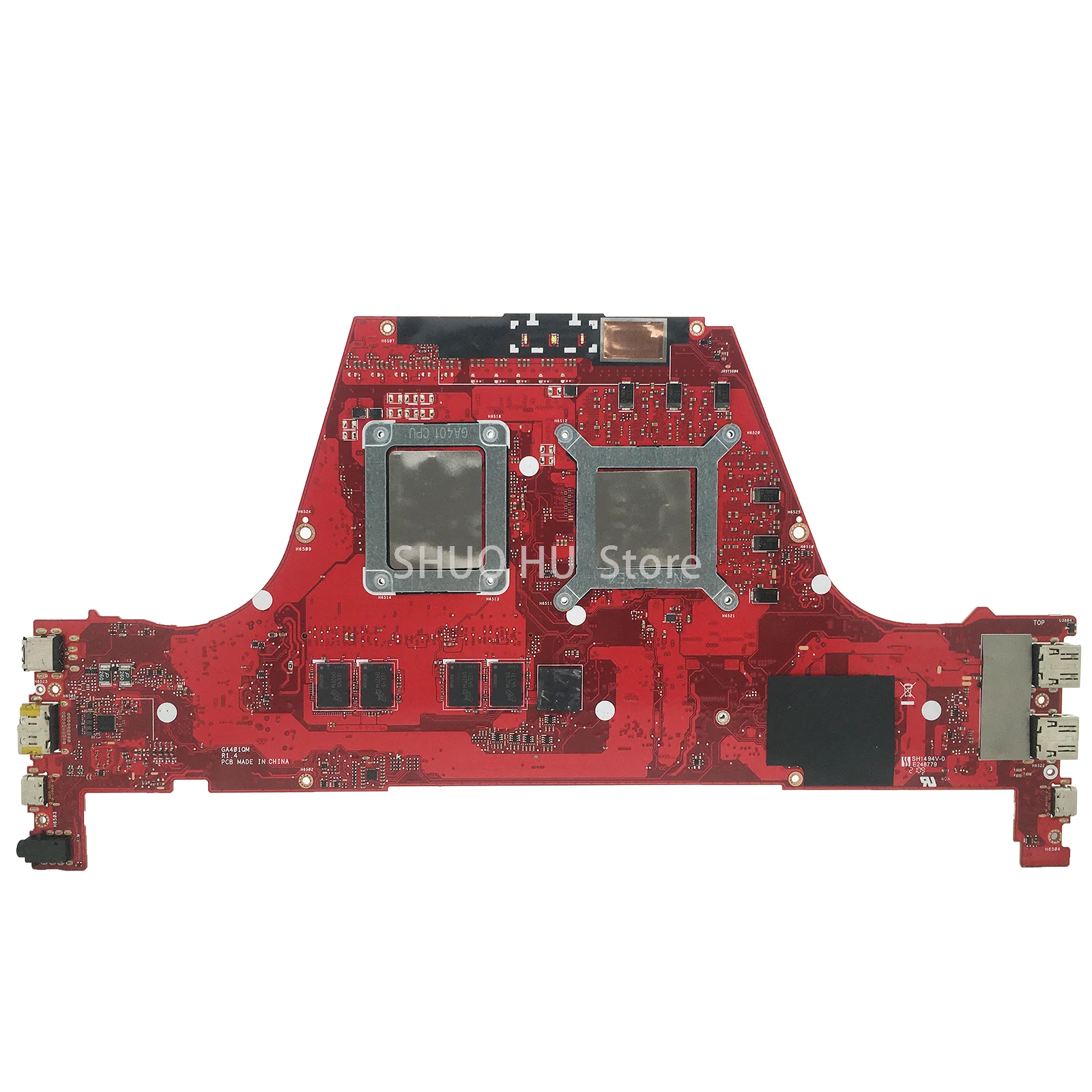 KEFU GA401QM Laptop Motherboard For ASUS G14 GA401Q GA401  Mainboard W/R7-5800HS R9-5900HS RTX3050 RTX3060-6G 8GB-RAM 100% Test