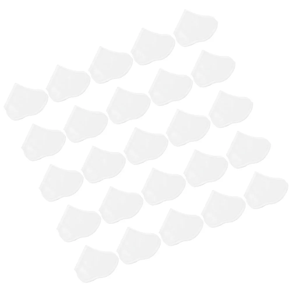 

25Pairs Disposable Foot Moisturizing Socks Pedicure Liners Breathable Oil Resistant Home Salon Use