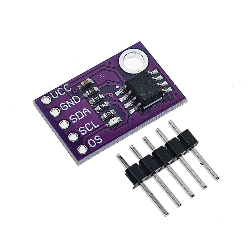 LM75 LM75A temperature sensor high speed I2C interface high precision development board module